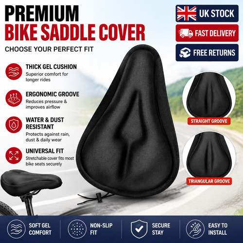 Bike seat cover spin cushioned - spin,